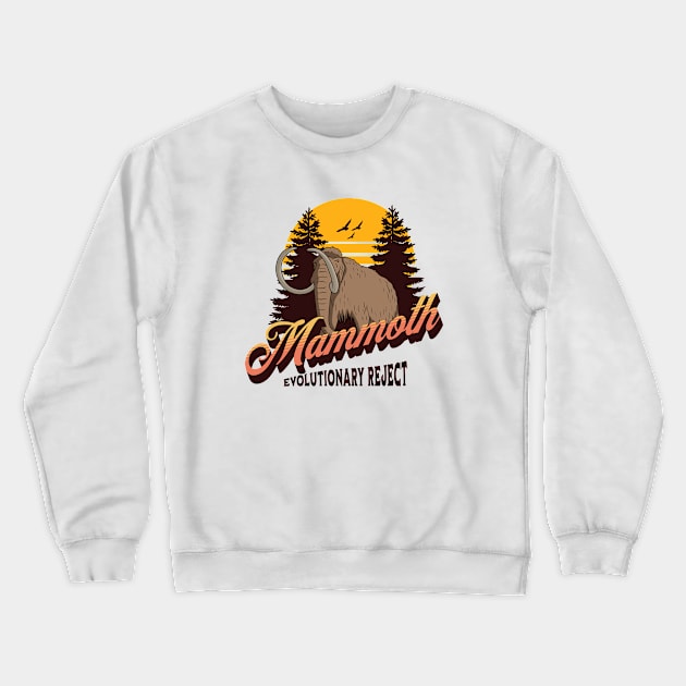 Mammoth Crewneck Sweatshirt by valentinahramov